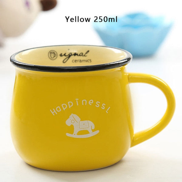 Retro Ceramic Mug