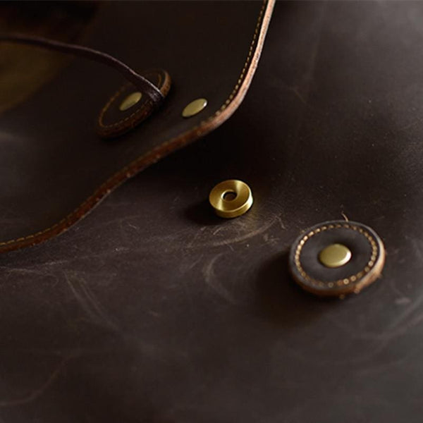 The Tove Backpack | Genuine Leather Sharp Edged Backpack