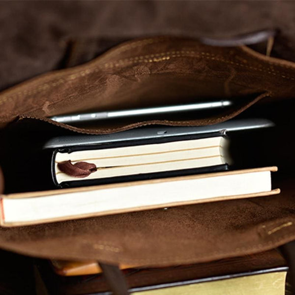 The Tove Backpack | Genuine Leather Sharp Edged Backpack