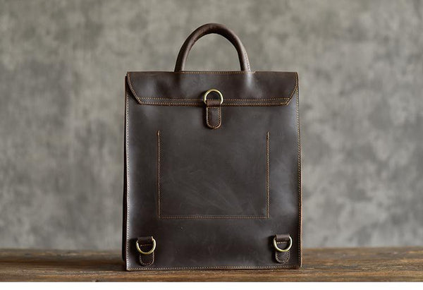 The Tove Backpack | Genuine Leather Sharp Edged Backpack