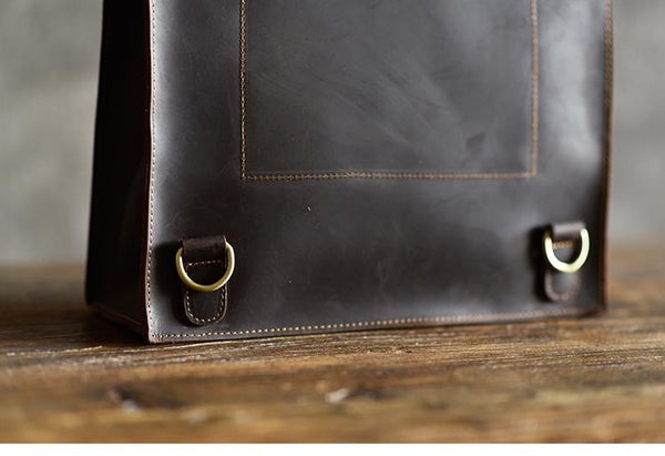 The Tove Backpack | Genuine Leather Sharp Edged Backpack