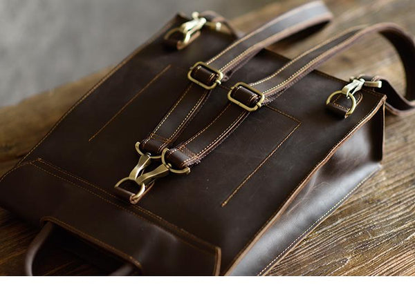 The Tove Backpack | Genuine Leather Sharp Edged Backpack