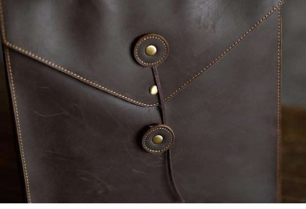 The Tove Backpack | Genuine Leather Sharp Edged Backpack