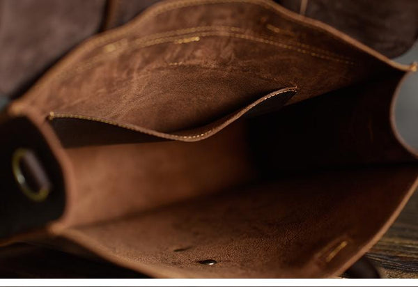 The Tove Backpack | Genuine Leather Sharp Edged Backpack