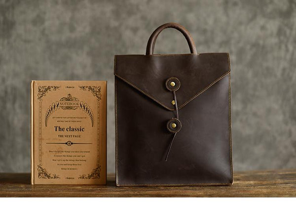 The Tove Backpack | Genuine Leather Sharp Edged Backpack