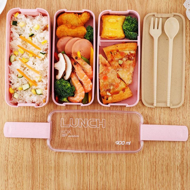 Wheat Straw Bento Box