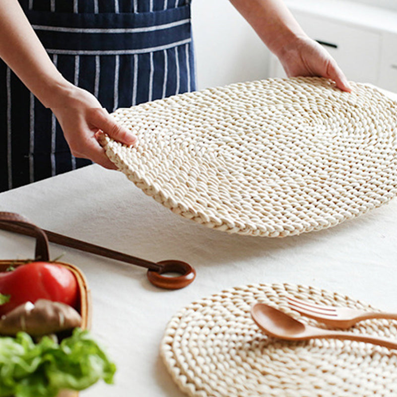 Wicker Straw Placemats & Coasters