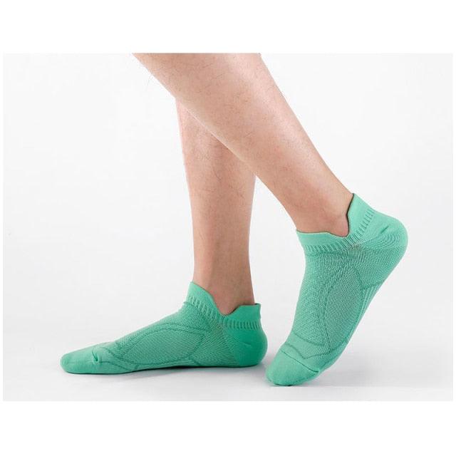 Professional Thin Anti-slip Breathable No Sweat Sports Marathon Basketball Yoga Running Socks For Athletic Men AND Women