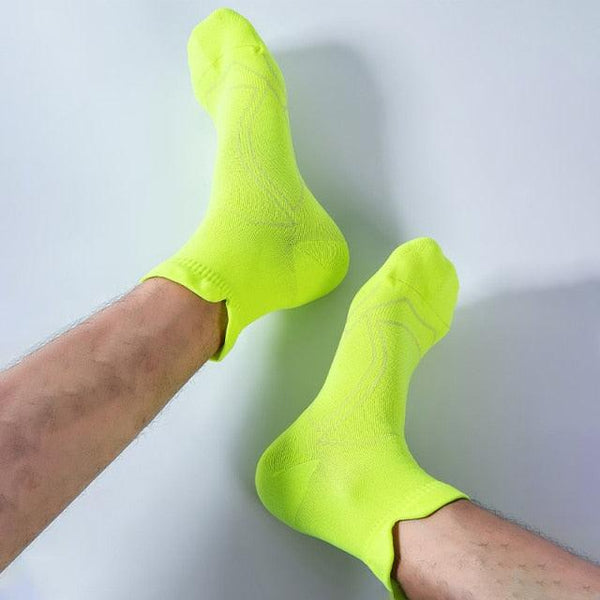 Professional Thin Anti-slip Breathable No Sweat Sports Marathon Basketball Yoga Running Socks For Athletic Men AND Women