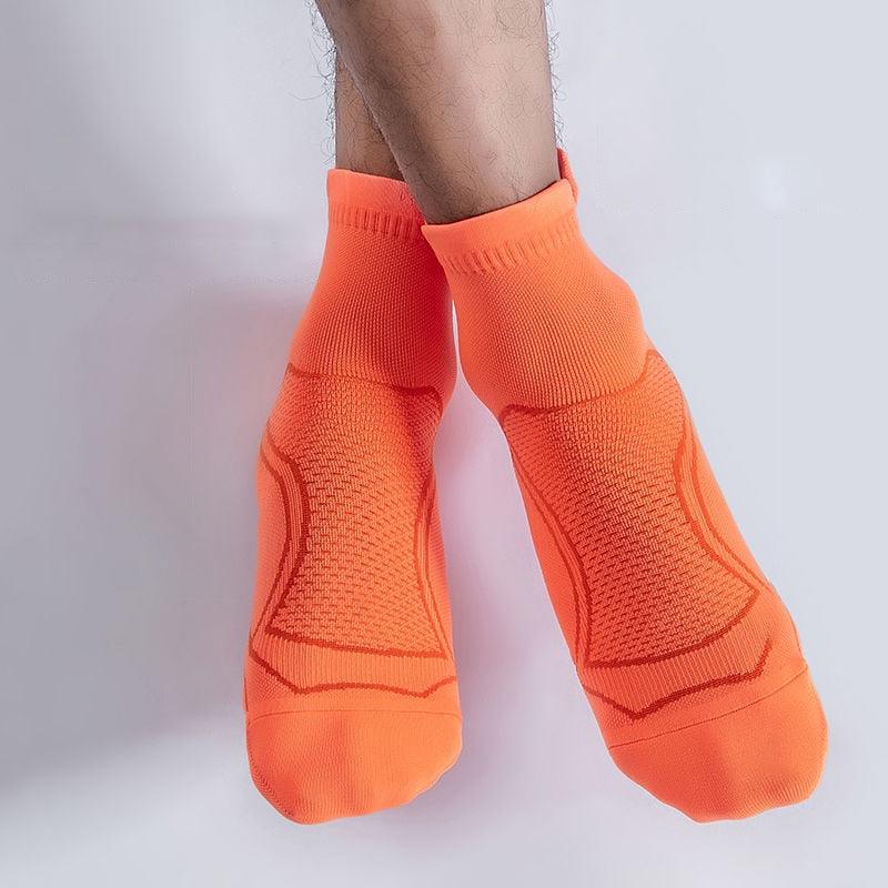 Professional Thin Anti-slip Breathable No Sweat Sports Marathon Basketball Yoga Running Socks For Athletic Men AND Women