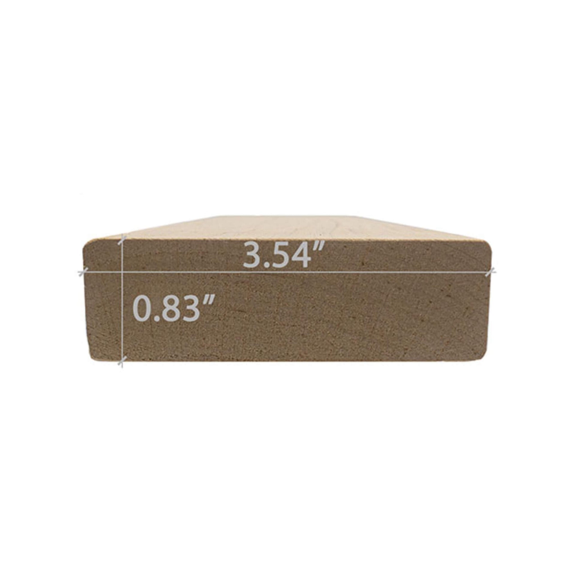 Prosaunas Alder 1X4 S4SEE SHP Sauna Bench Wood [Untreated] (SAK62043)