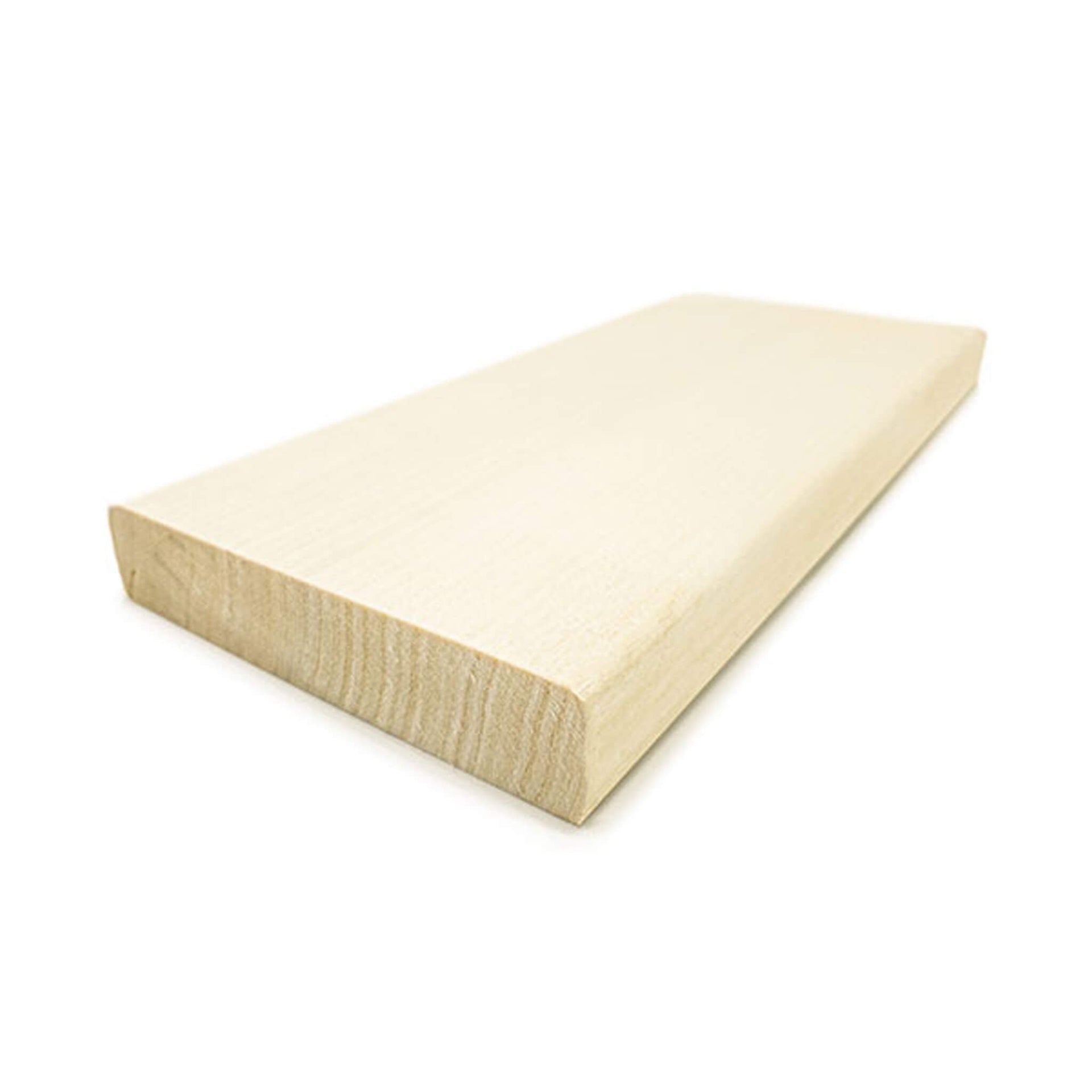Prosaunas Aspen 2X6 S4SEE SHP Sauna Bench Wood With Smooth 4-Sides Eased Edges [Untreated] (SAK79071)