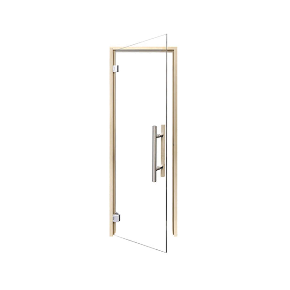 Prosaunas 24X81-Inch Aspen Prehung Clear Glass Sauna Door (SAK81974)