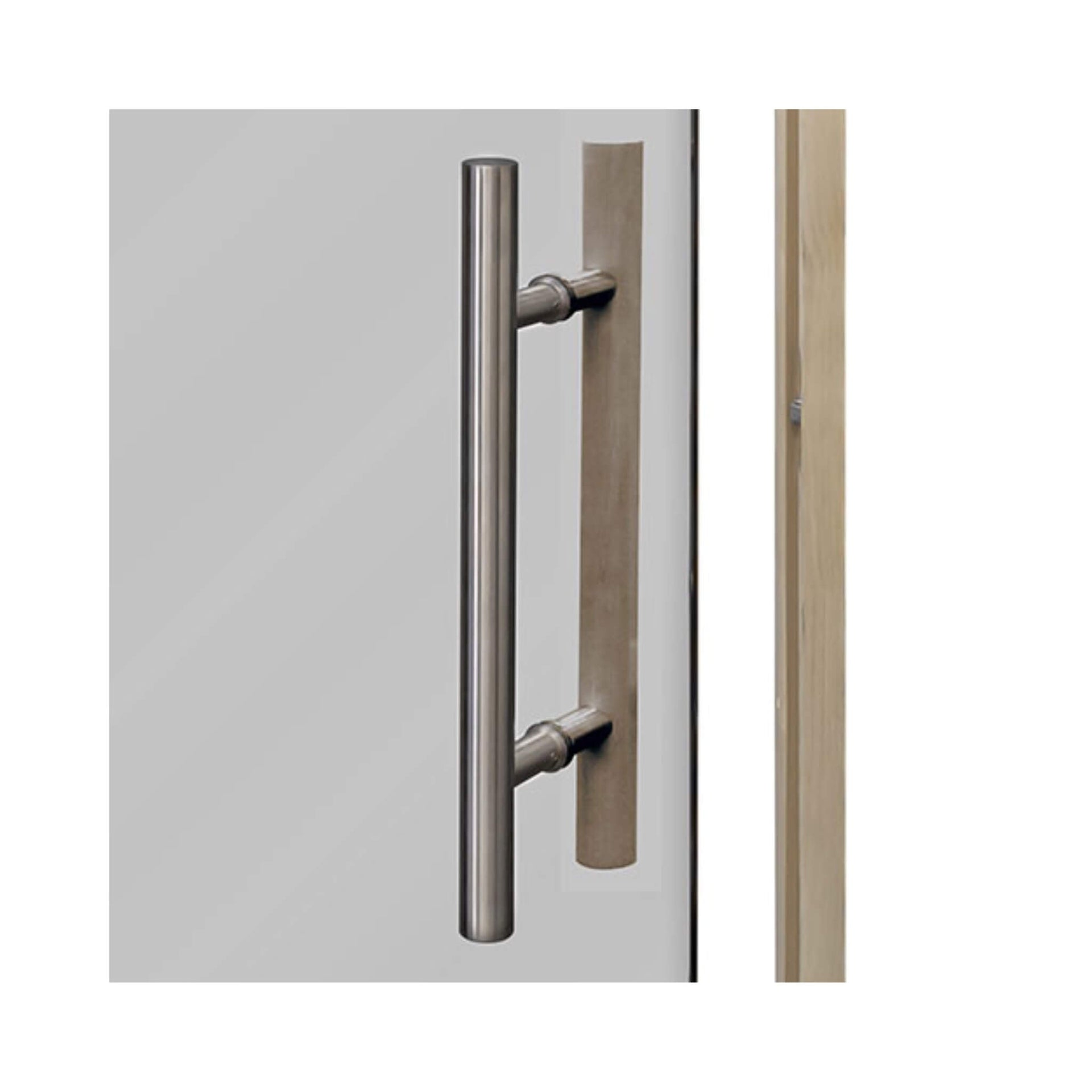Prosaunas 24X73-Inch Aspen Prehung Tinted Glass Sauna Door (SAK70846)