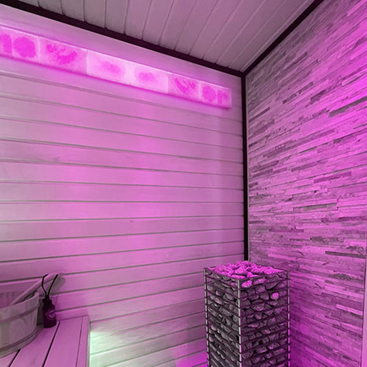 Prosaunas Customizable Small Himalayan Salt Sauna Light Kit (SAK40165)