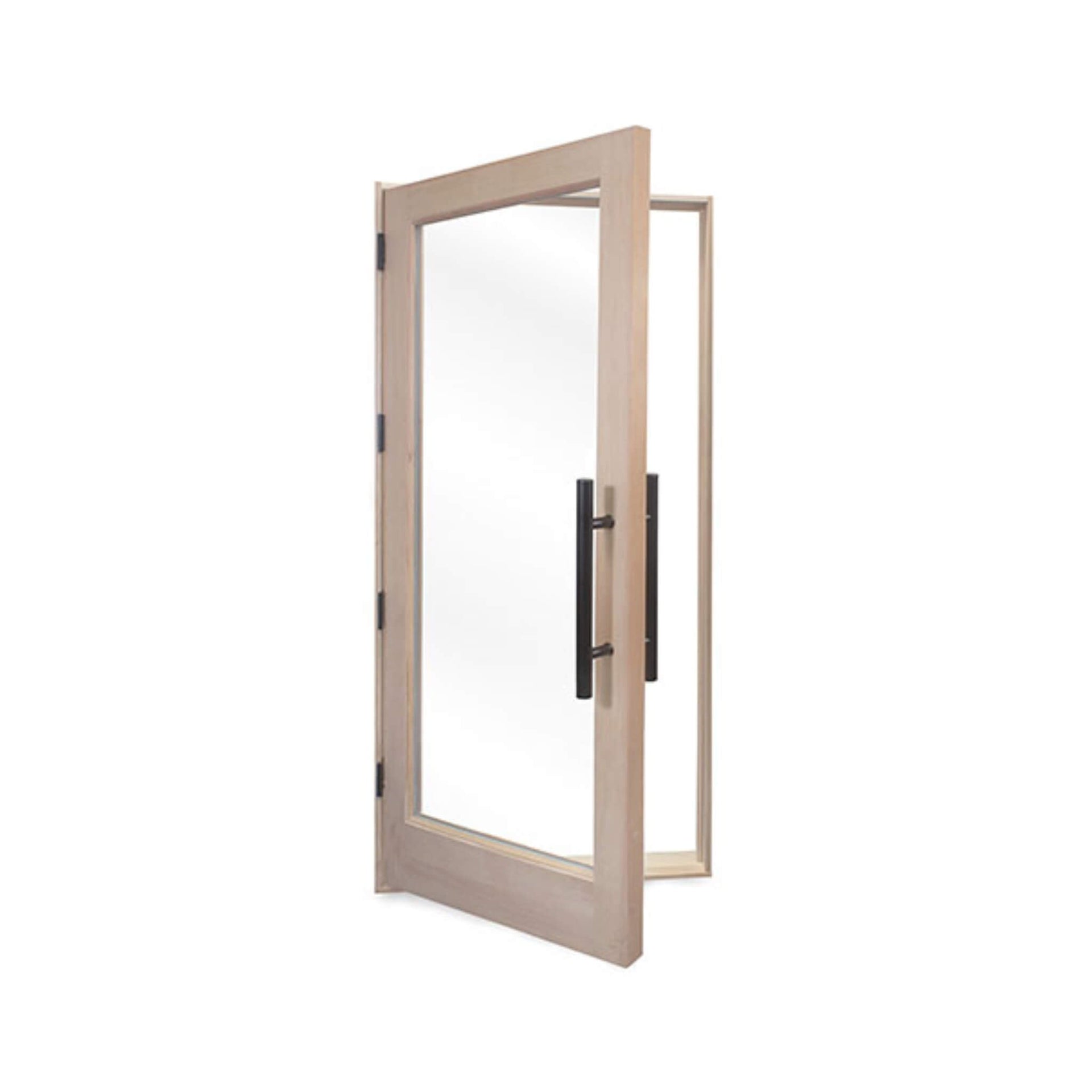 Prosaunas 36X80-Inch Douglas Fir Hemlock Jamb Sauna Door With Dual-Pane Insulated Glass (SAK38145)