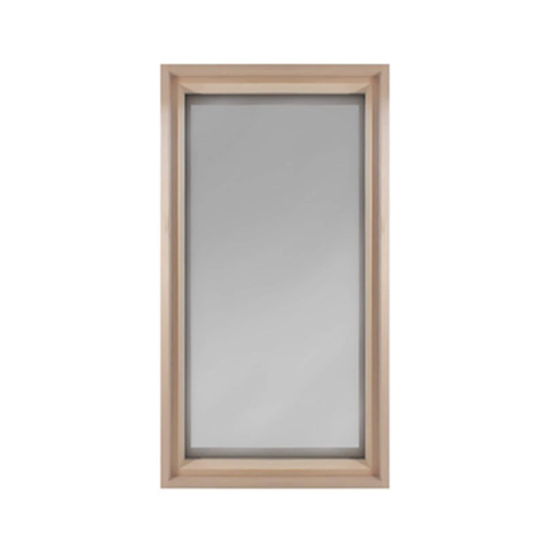 Prosaunas 16X30-Inch Framed Hemlock Tempered Dual Pane Tinted Glass Sauna Window (SAK45231)