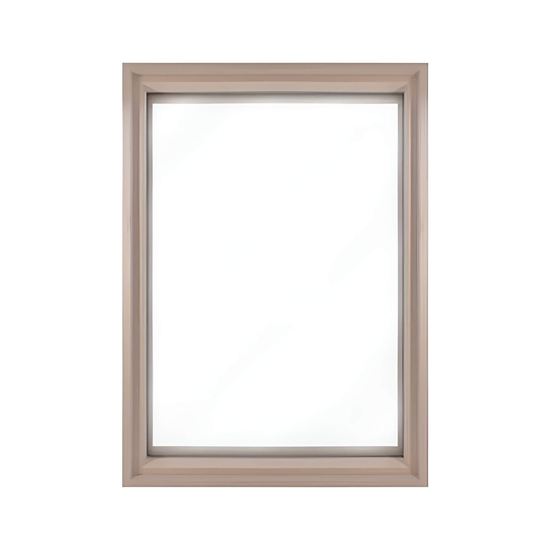 Prosaunas 24X36-Inch Large Framed Dual Pane Clear Glass Sauna Window With Hemlock (SAK66329)