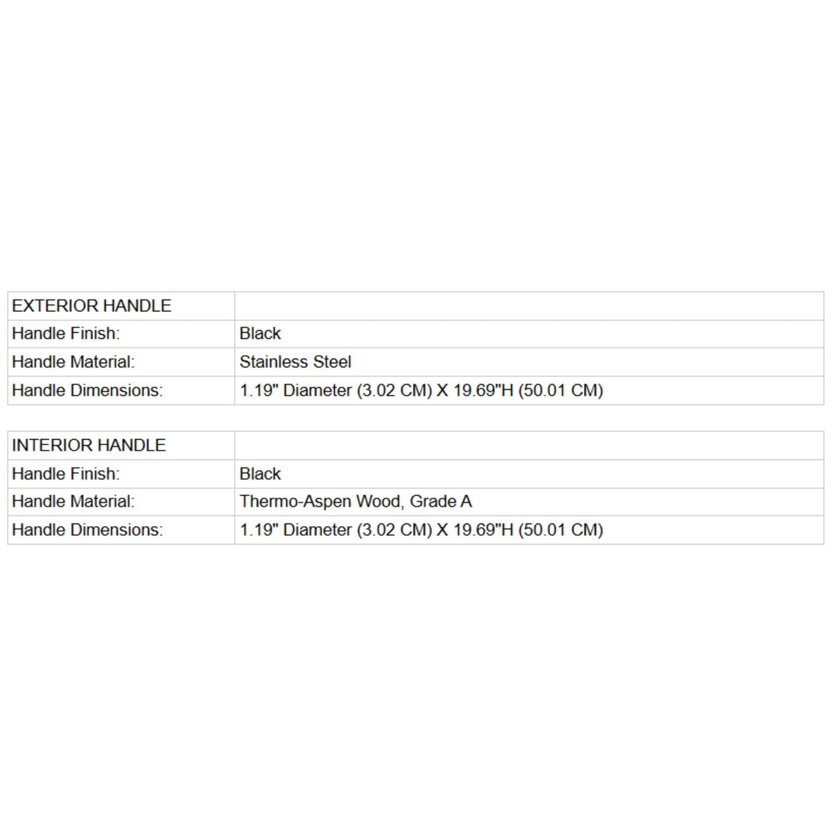 Prosaunas 24X80-Inch Prehung Solid Wood Douglas Fir Sauna Door With Dual-Pane Insulated Glass (SAK25184)