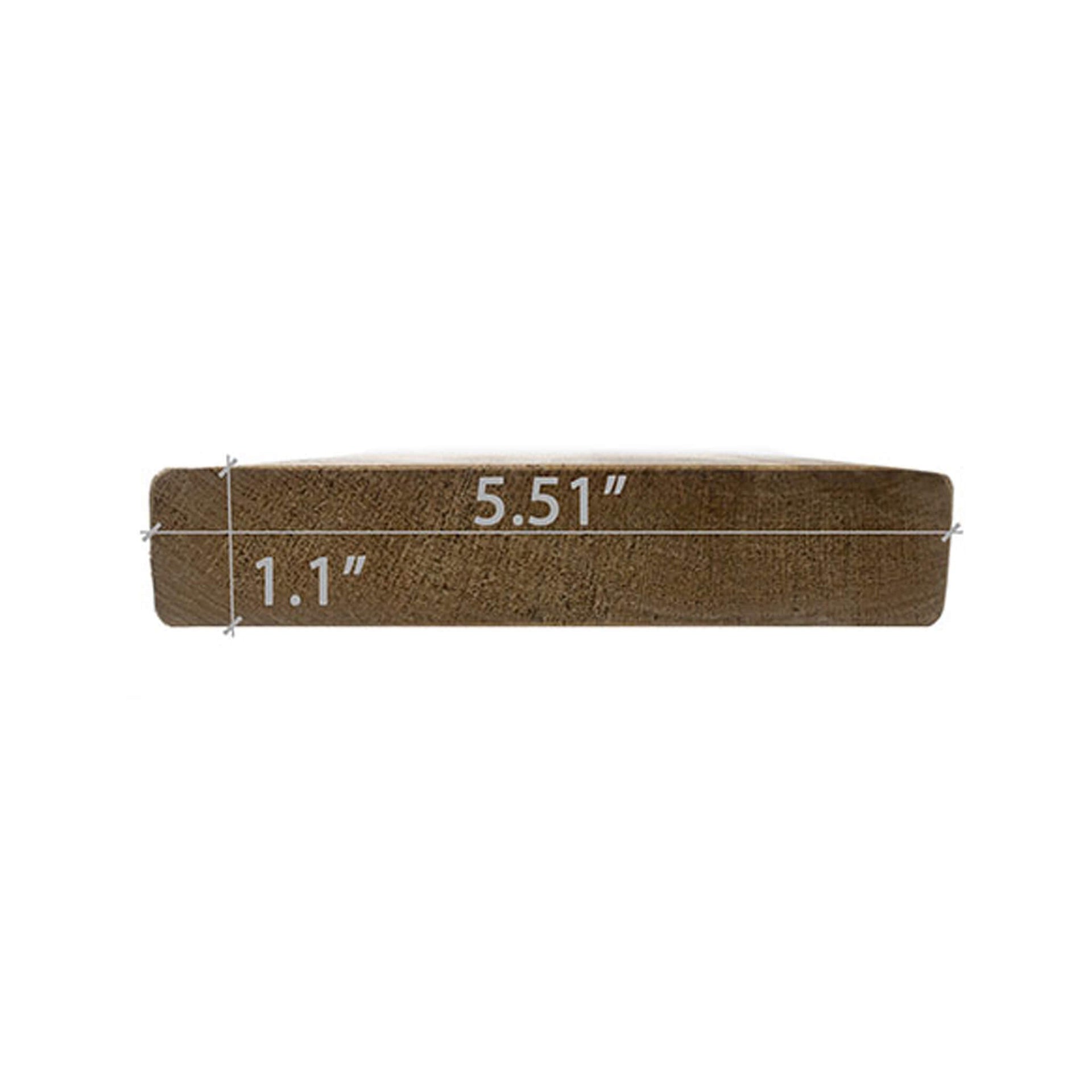 Prosaunas Thermo-Aspen 2X6 S4SEE SHP Sauna Bench Wood (SAK17042)