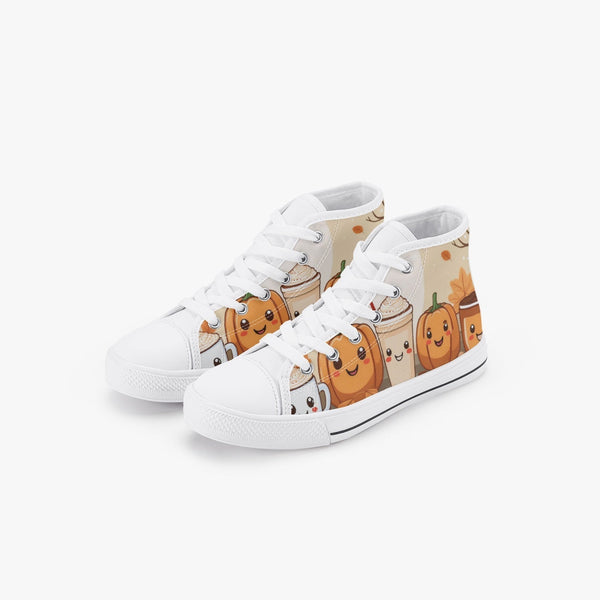 Pumpkin Spice Kids High Top