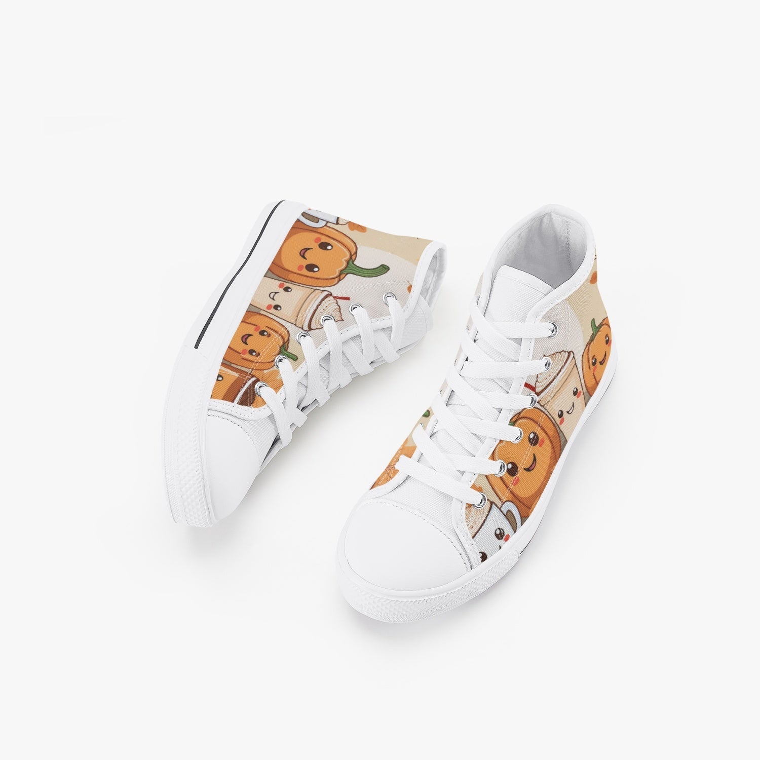 Pumpkin Spice Kids High Top