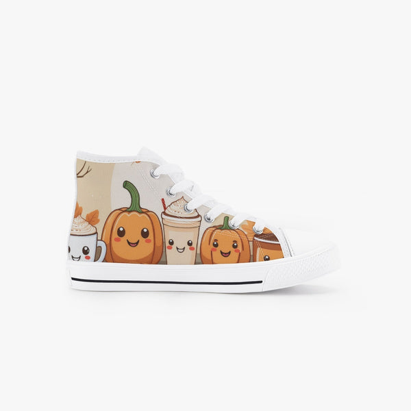 Pumpkin Spice Kids High Top