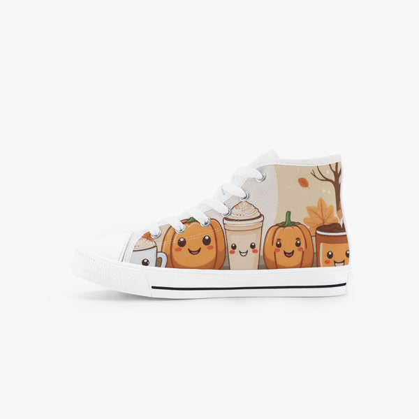 Pumpkin Spice Kids High Top