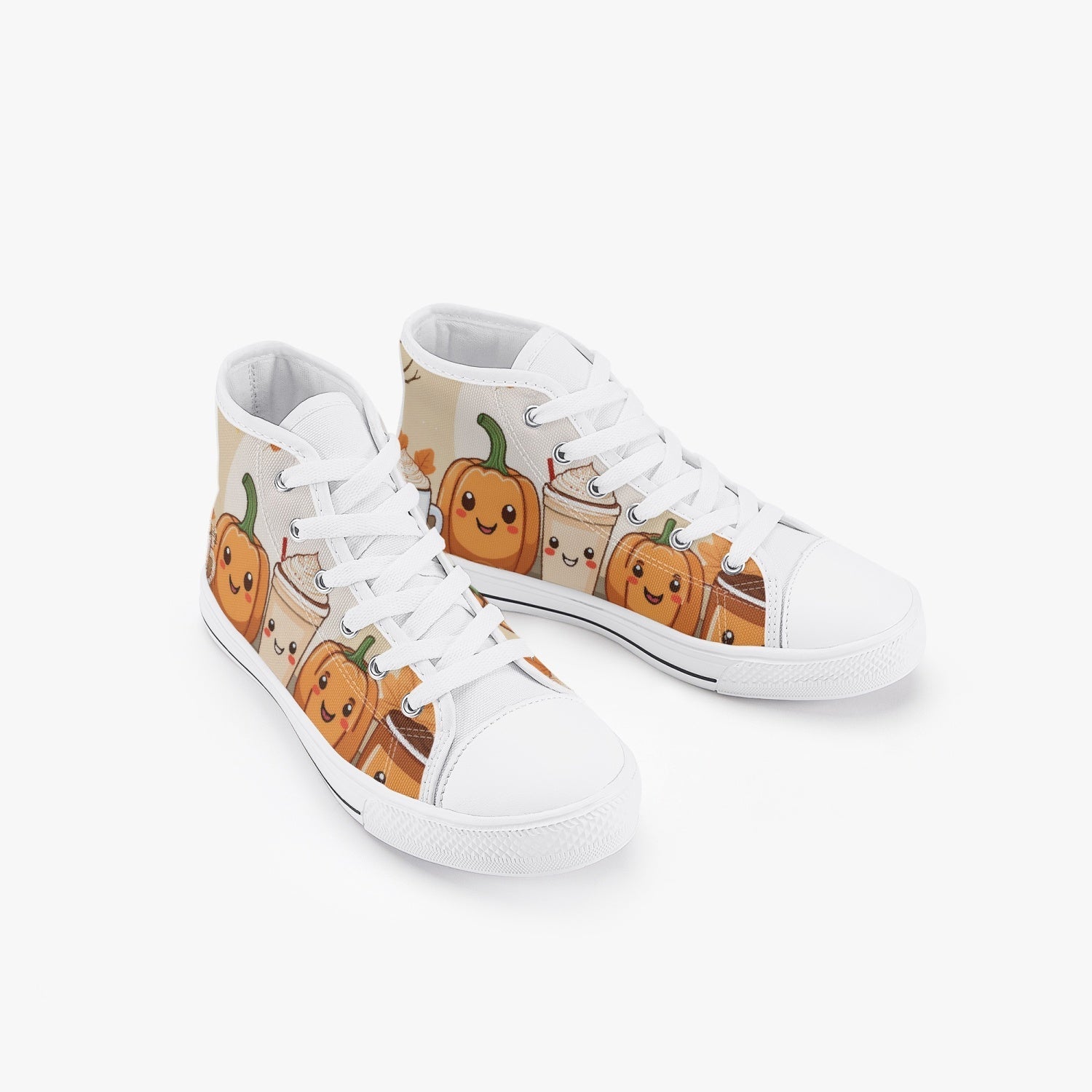 Pumpkin Spice Kids High-Top