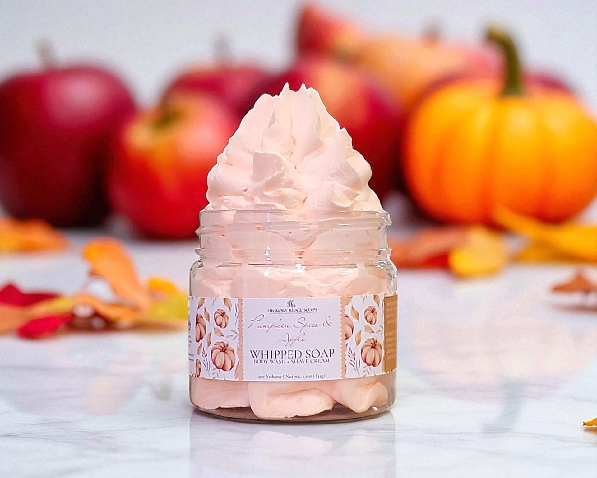 Pumpkin Spice & Apple Whipped Soap