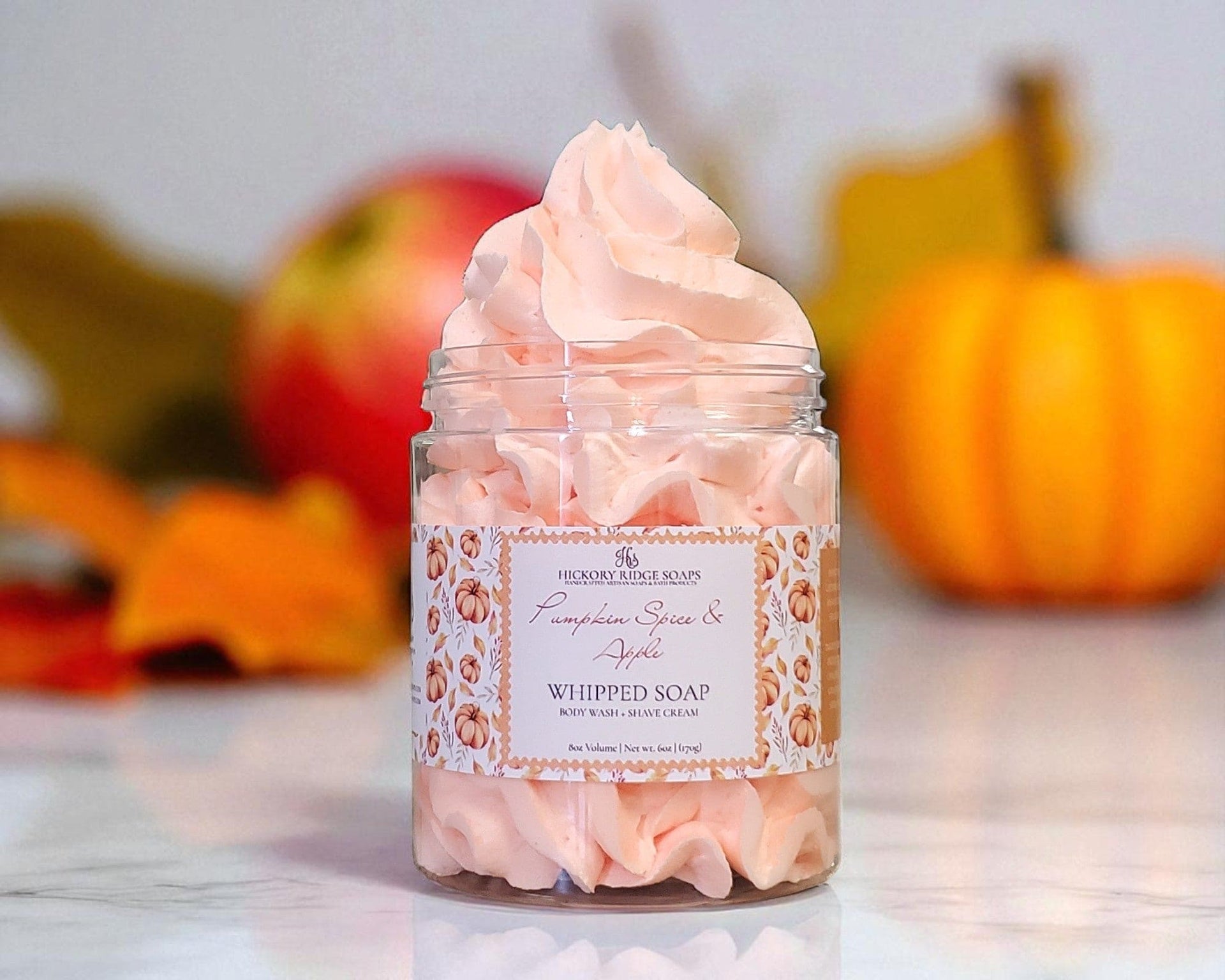 Pumpkin Spice & Apple Whipped Soap