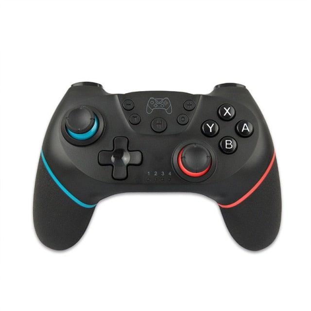 Pure Black Wireless Bluetooth Joystick Gamepad Controller Compatible With PC Laptop Monitor Smart TV