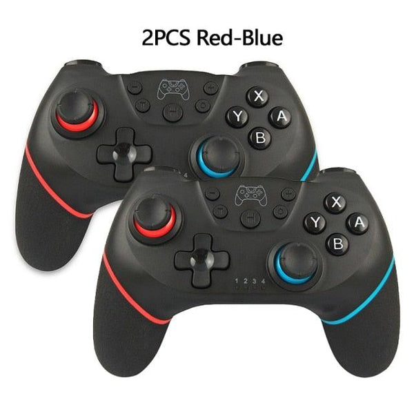 Pure Black Wireless Bluetooth Joystick Gamepad Controller Compatible With PC Laptop Monitor Smart TV