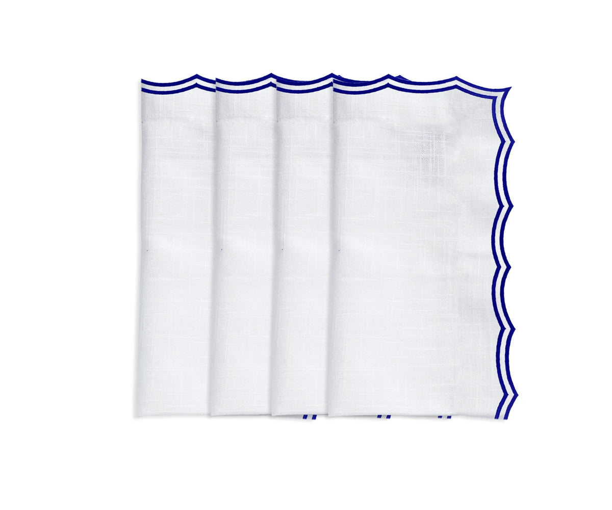 Embroidered Napkins Wedding