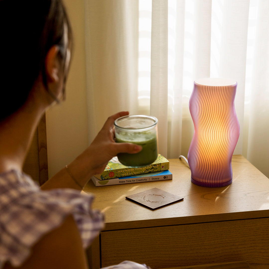 Woogie Table Lamp - Lavender Terra Labs