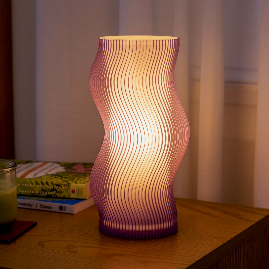 Woogie Table Lamp - Lavender Terra Labs