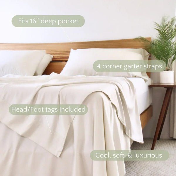 Copper Infused Bamboo Sheet Set - Gifts for You 'n Me