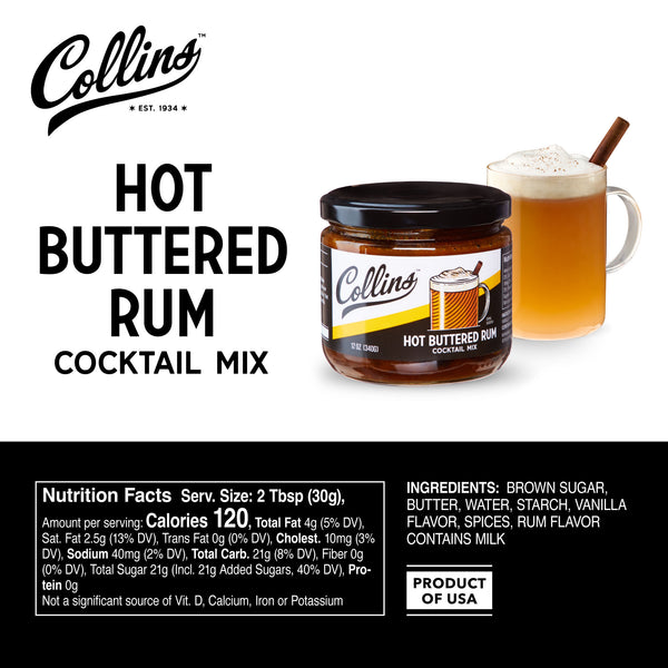 Hot Buttered Rum 12 oz