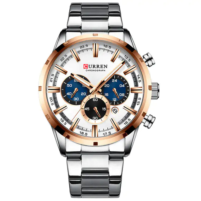 CURREN Precision Chrono Watch - Men's Luxury