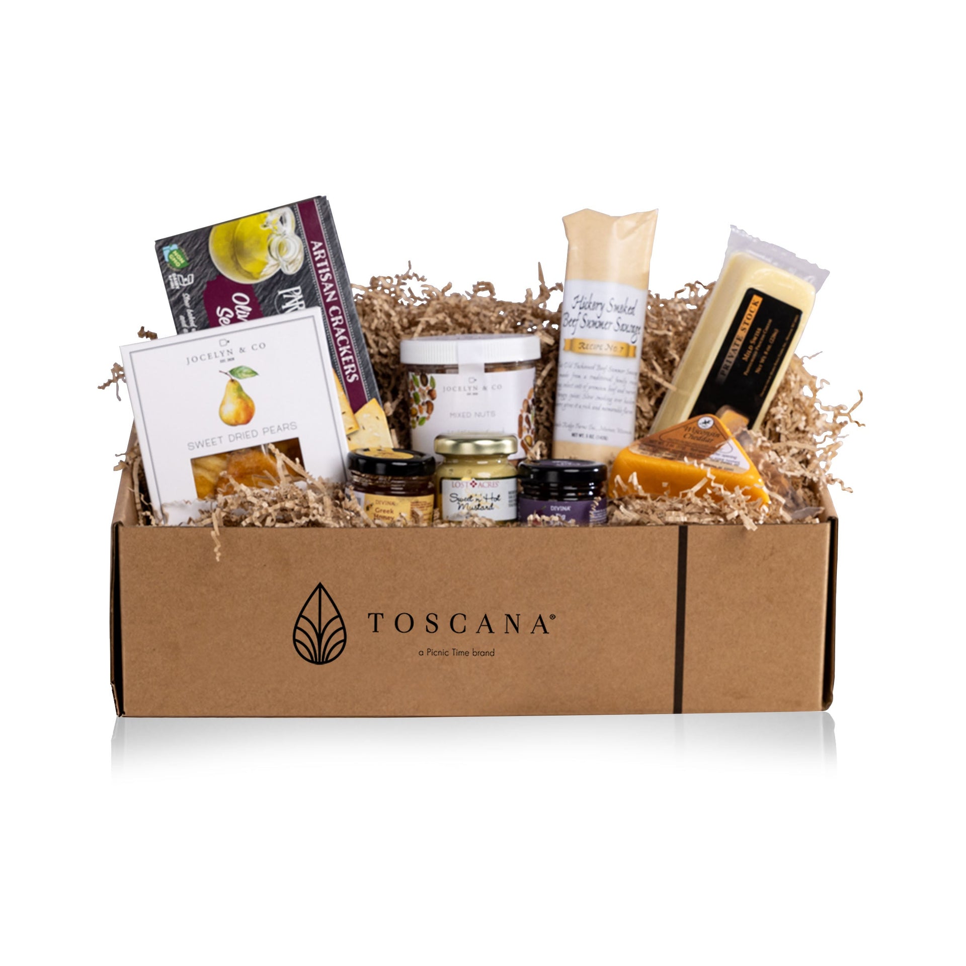 Ovale Cutting Board with Gourmet Gift Pack