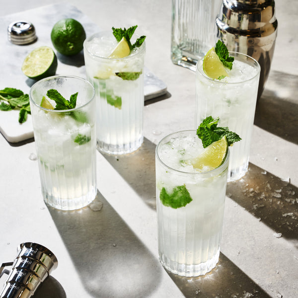 Reserve Milo Crystal Highball Glasses Set of 4