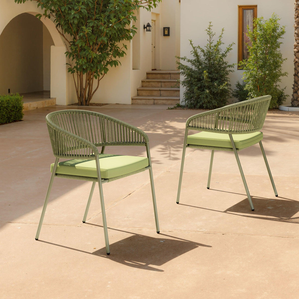Skye Dining Chair (Set of 2) Green