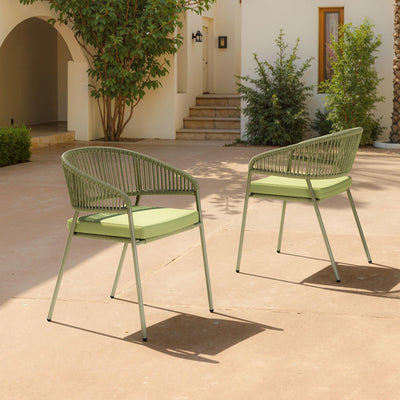 Skye Dining Chair (Set of 2) Green