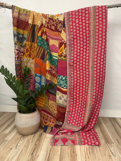 (Events) Queen Patchwork Cotton Quilt