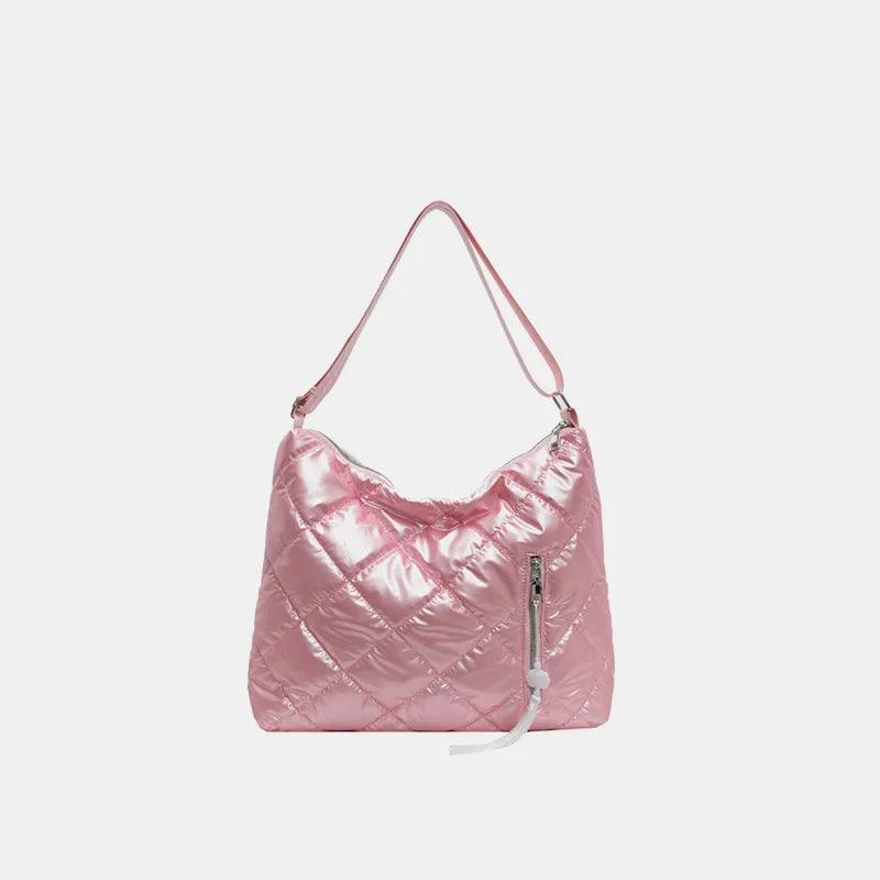 Quilted Nylon Travel Bag