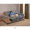 Quilted Water-Absorbent Reversible Furniture Protector - Assorted Styles - Zebra