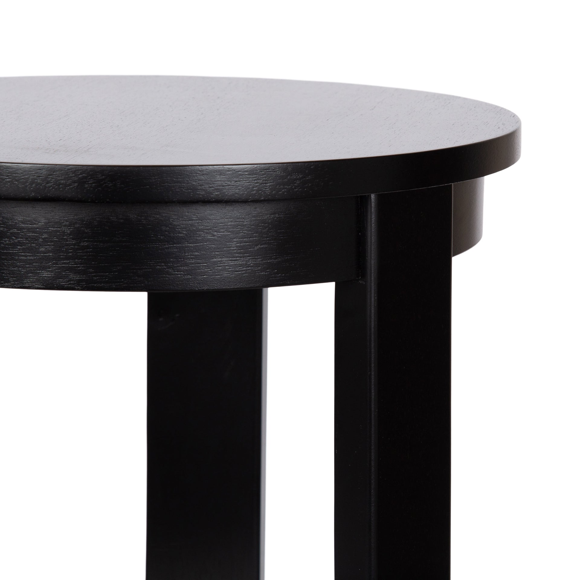 Foxford Round Wood Side Table