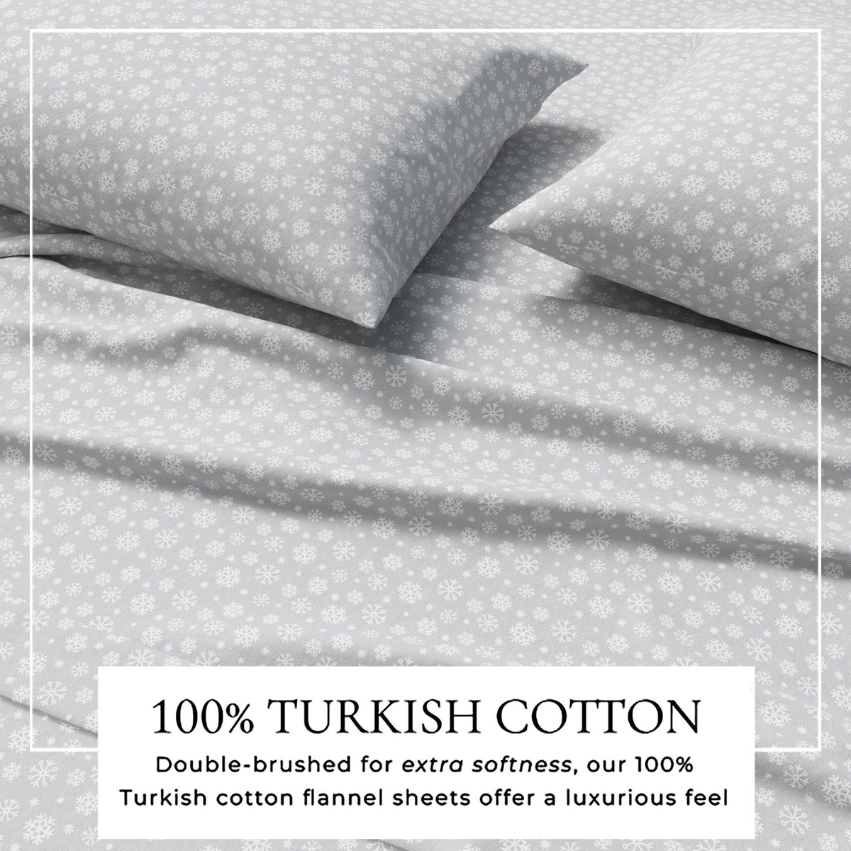 Turkish Cotton Flannel Sheet - Belle Collection