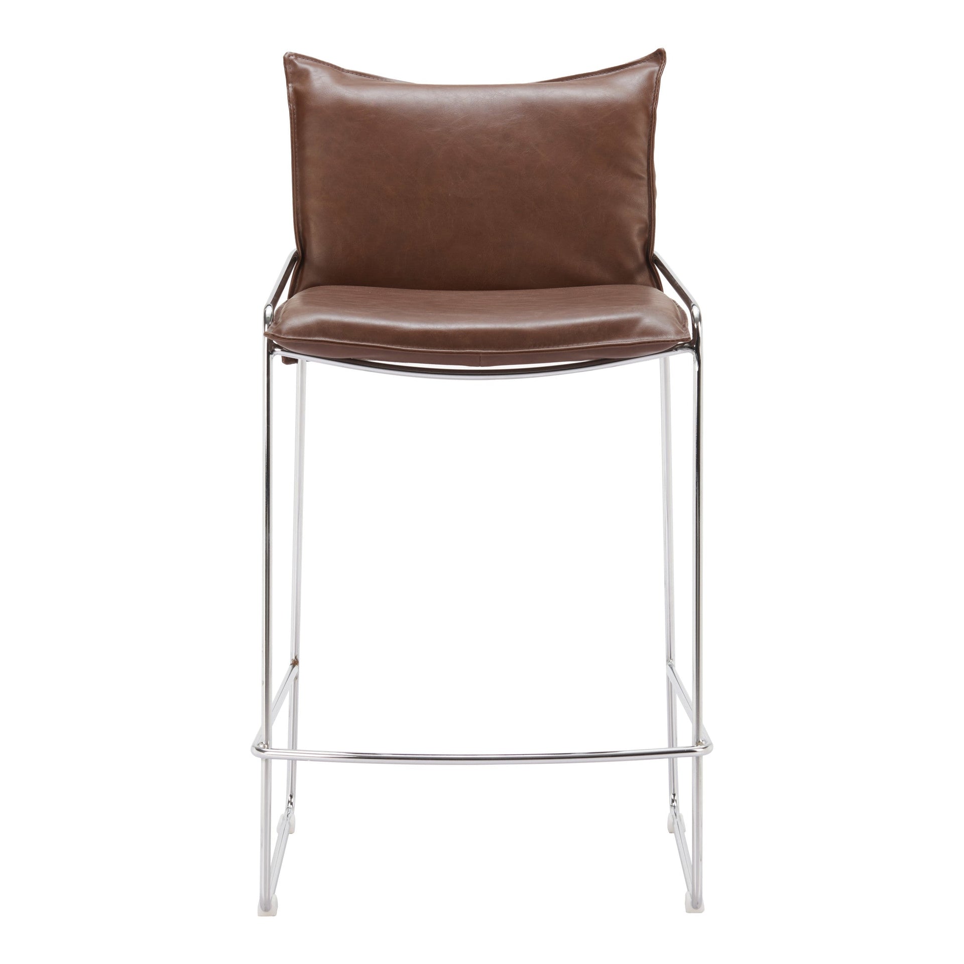 Pola Counter Stool Brown