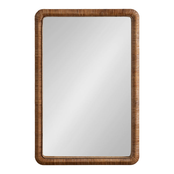 Rahfy Beaded Rectangle Framed Mirror